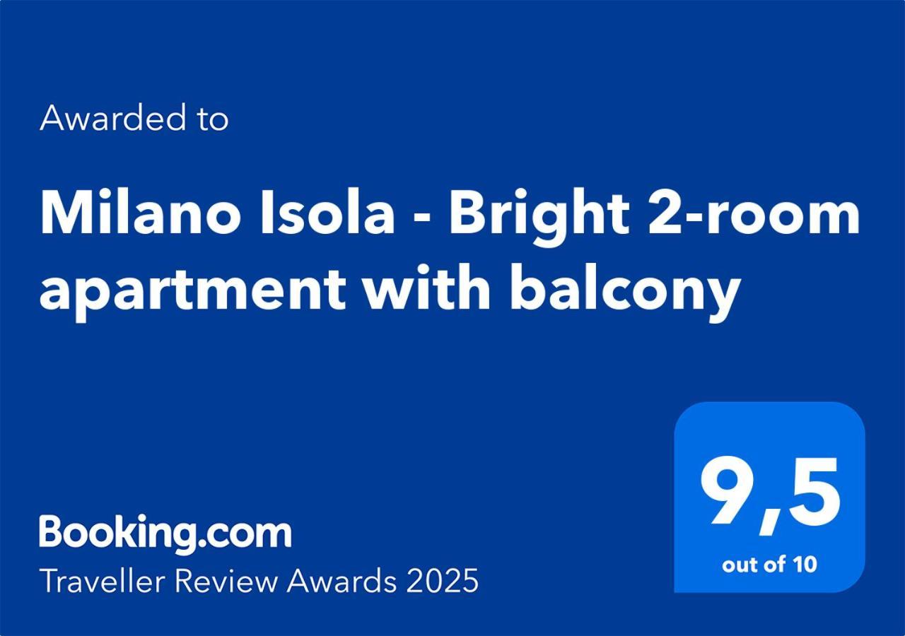 Milano Isola - Bright 2-Room Apartment With Balcony 外观 照片